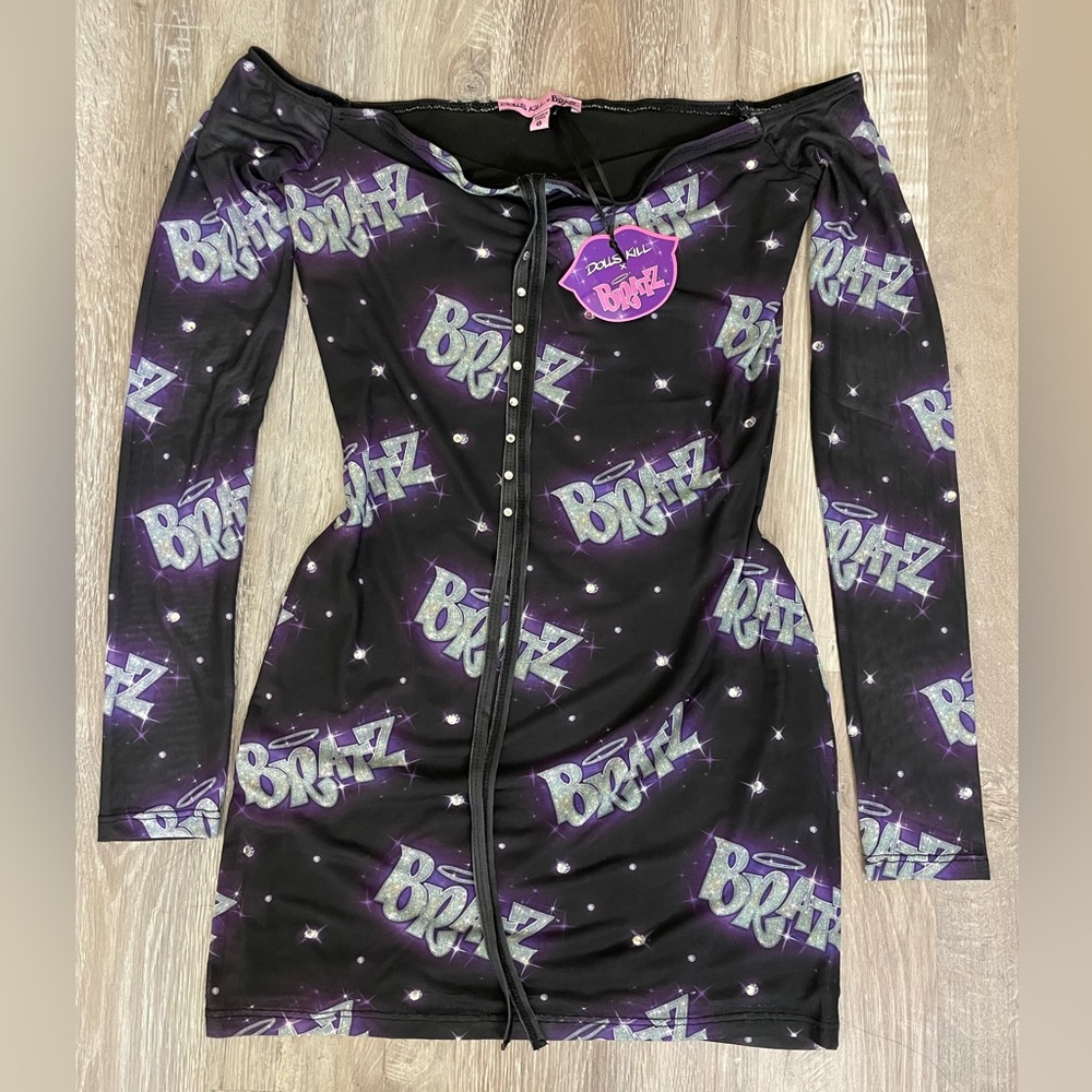 Dolls Kill (small) black Bratz dress